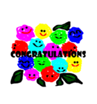 Lineスタンプ Congratulations の完全一覧 全64種類