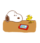 スヌーピー＆ウッドストック（個別スタンプ：8）
