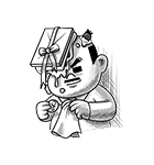 ドラマチック★LINEキャラクターズ（個別スタンプ：35）