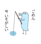 確か幸福を呼ぶ青い鳥だったはず（個別スタンプ：18）