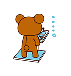 リラックマ バケーション（個別スタンプ：22）
