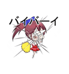 画面が割れて見えるドッキリ（個別スタンプ：39）