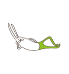 うさぎタイツ（個別スタンプ：3）
