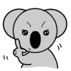 [LINEスタンプ] こあらのこーちゃん