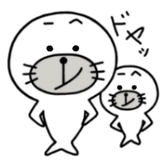 [LINEスタンプ] アッチーとプッチー