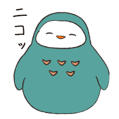 [LINEスタンプ] 悟りフクロウ