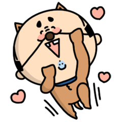 [LINEスタンプ] おやじ犬2