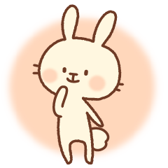 [LINEスタンプ] のんびりうさこの日常